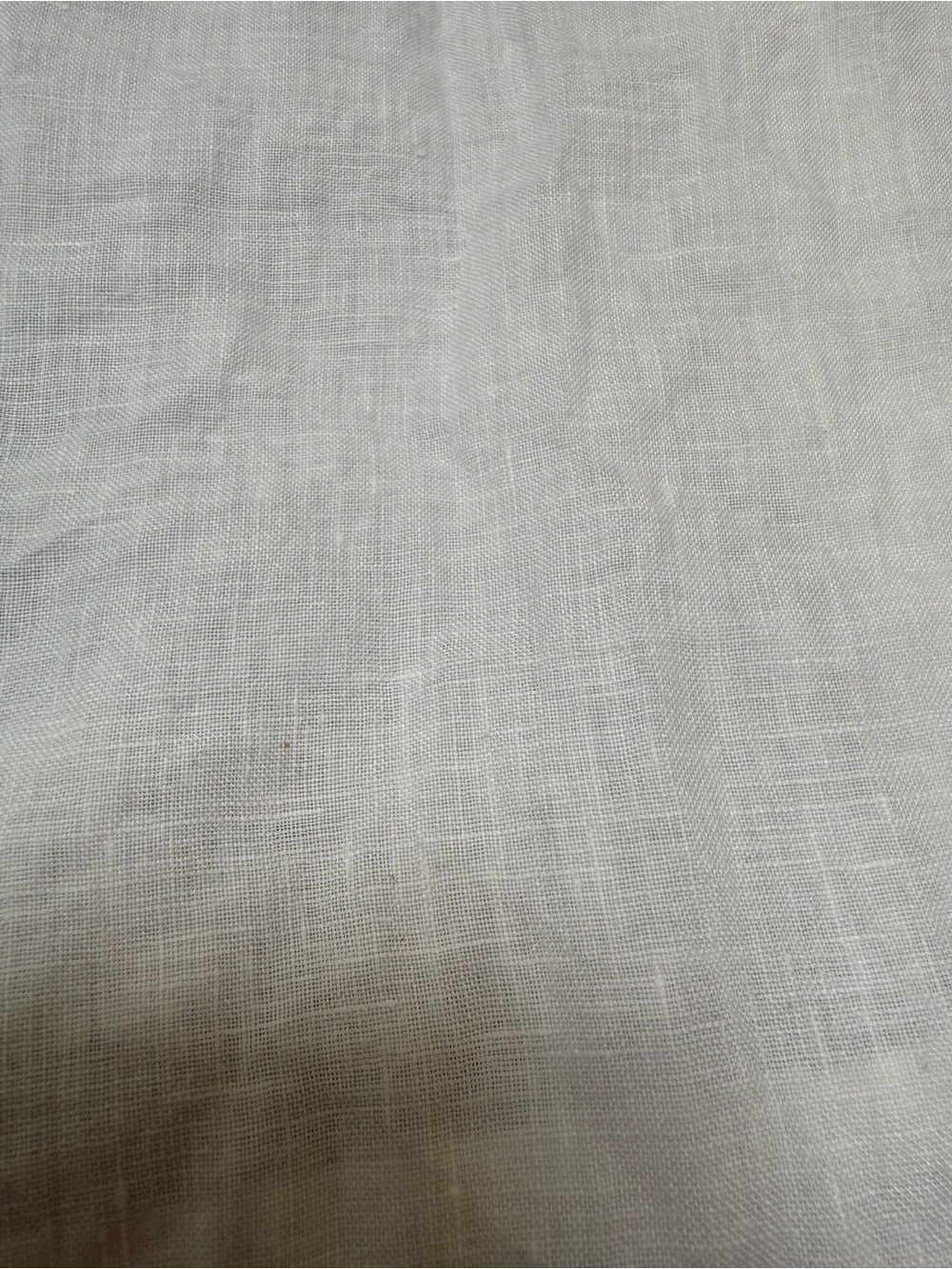 Eileen Fisher white sheer oversized blouse - Picture 14 of 15